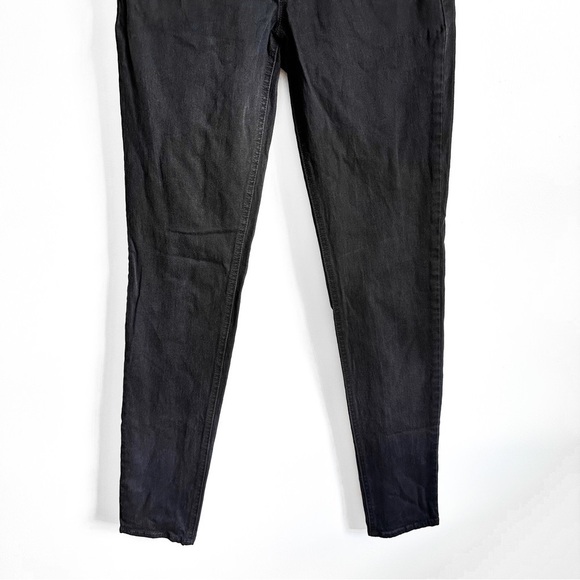 Express Black Stretch High Rise Legging Skinny Pants sz 4 Regular - Picture 3 of 7